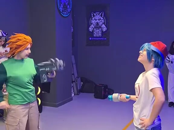 I swear, this is the most faithful recreation of a Pico–BF standoff I’ve ever seen! And this one was