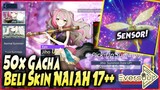SKIN NAIAH 17++ NIH.. MIMISAN!! & 50x GACHA Demi JIHO LEGEND+ 😘 EVERSOUL [Best Android RPG