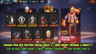 Free Fire Khám phá bộ đồ huyền thoại mùa 3  - đặc biệt nhất trong 3 mùa đồ huyền thoại - Có gì hot?