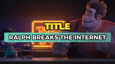 Animated Movie - Ralph Breaks The Internet tagalog