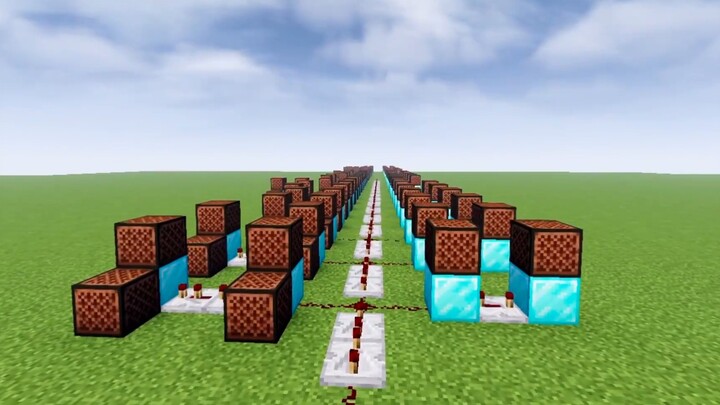 【Minecraft】Nhạc Redstone "Gió nổi lên"