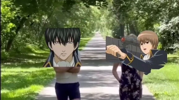 How Gintama people walk
