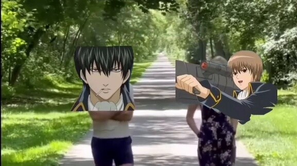 How Gintama people walk