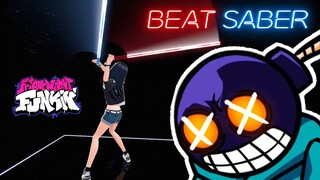 Friday Night Funkin' in Beat Saber (7 Songs + Ballistic)