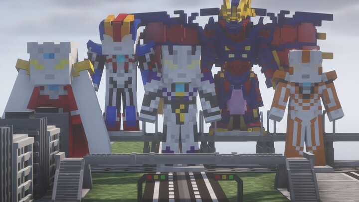 MC Ultraman Module/PV สาธิตเวอร์ชันใหม่ [Minecraft/NUCCPSP013]