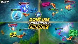 DONT USE CONCENTRATED ENERGY OR YOU'LL LOSE YOUR STARS !