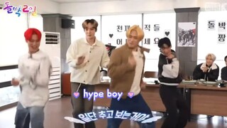 【ATEEZ】Tarian girl grup telah tiba, hype boy dari ATEEZ serta fearless sang maknae