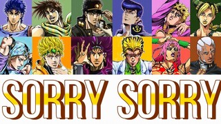 [Grup Pria JOJO] Sorry Sorry (Penyanyi Asli: Super Junior) JOJO dan Grup Pria Arakiso bersama-sama m