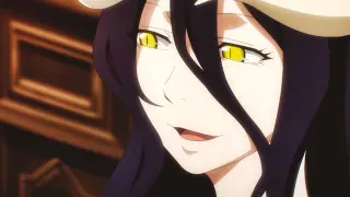 Look at the dead man talking, he is actually thinking about marrying Albedo