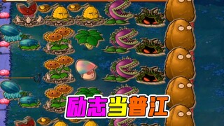 植物大战僵尸：曾经我也是普江，没有打火机也能点亮你的心