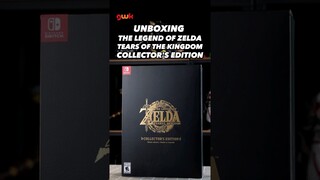 Unboxing The Legend of Zelda: Tears of The Kingdom Collector Edition! #zelda #nintendo #switch