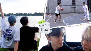 [SVT Record] 期待的传接球 | 净汉DK胜宽VERNON的中餐吃播 | 纽约篮球对决 #9