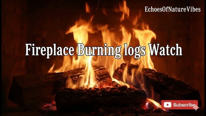 🔥 Cozy Fireplace & Crackling Fire Sounds | Relax, Sleep & Unwind