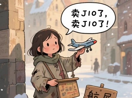 Cô bé bán J-10: Một câu chuyện nhỏ bằng tranh ấm áp và chữa lành, rất thích hợp cho các bạn nhỏ xem 