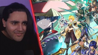 New GENSHIN IMPACT Fan Reacts to Version 3.1 Trailer