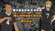 Kenapa Gaya Bicara Pemain Inarizaki Berbeda?