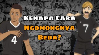 Kenapa Gaya Bicara Pemain Inarizaki Berbeda?