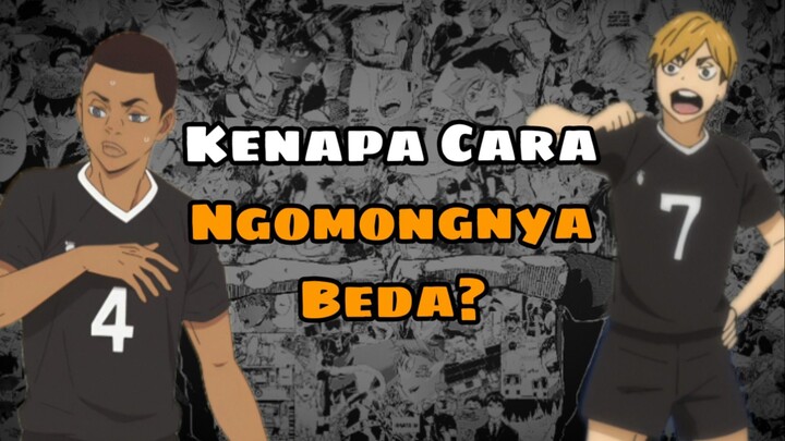 Kenapa Gaya Bicara Pemain Inarizaki Berbeda?