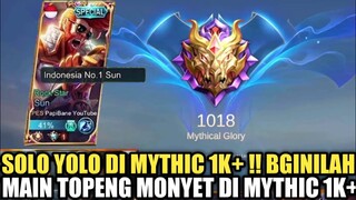 SOLO DI MYTHIC 1000++ AUTO WINSTREAK PAKE MONYET BOZ