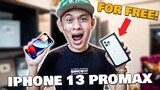 NAMIGAY AKO NG IPHONE 13 PROMAX! FOR FREE!