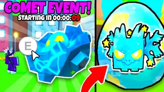 *NEW* COMET EVENT Coming To Pet Simulator X!!☄️(ROBLOX) - New Update Leaks!