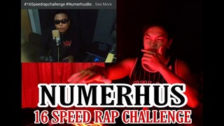 NUMERHUS 16 SPEED RAP CHALLENGE - DAINZANE