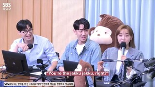 Choi Daniel likes Kim Sejeong’s “jakku jakku” in I.O.I Very Very Very @ Cultwo Show