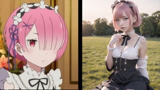 A real-life version of Re0 in the eyes of AI