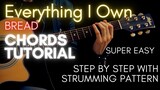 Bread - Everything I Own Chords (Guitar Tutorial) for Acoustic Cover