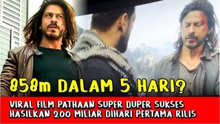 Heboh! Hasilkan 858 Miliyar Hanya Dalam 5 hari, SRK & Pathaan Kembalikan Kejayaan Bollywood