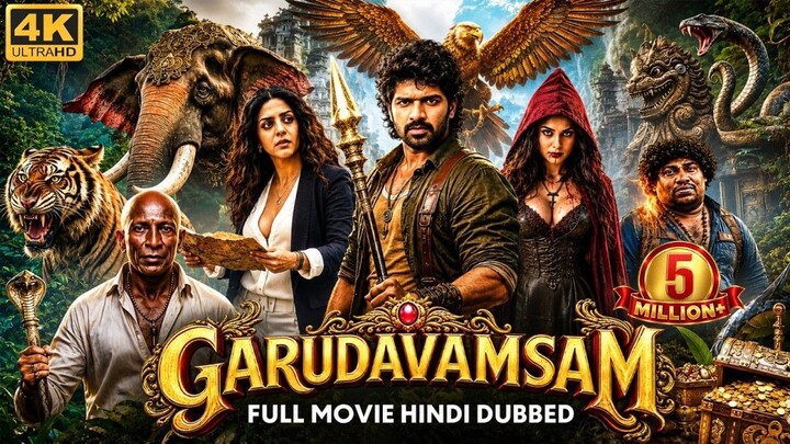 GARUDAVAMSAM - Hindi Dubbed Full Movie  Vedhika, Yogi Babu  South Action Fantasy