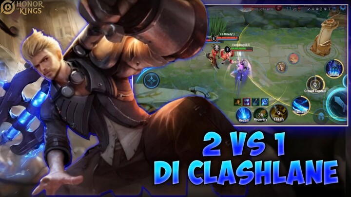 2 VS 1 DI CLASHLANE - Honor of Kings