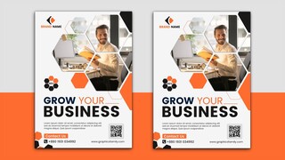 Corporate Business Flyer Design in Photoshop Tutorial