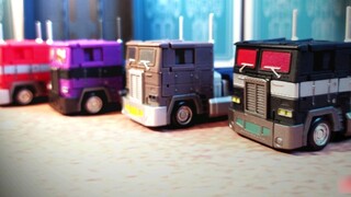 [Stop Motion Animation] Transformers Rubik's Cube ms Pertunjukan Dandanan Optimus Prime Skala Kecil