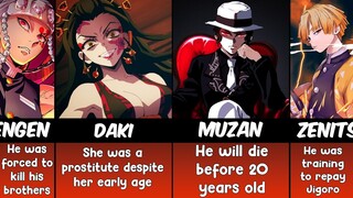 BACKSTORIES OF DEMON SLAYER CHARACTERS