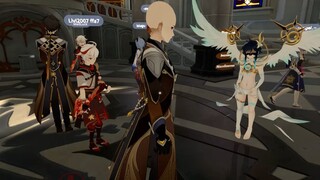 [中文] Zhongli is bald? What are foreign Genshin Impact players doing on VRChat?