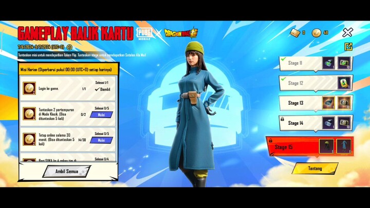 stage 13 puzzle pubgm x dragon ball