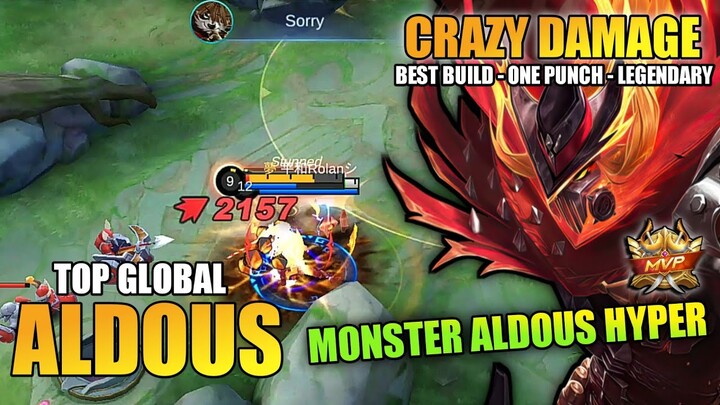 ALDOUS BEST BUILD GAMEPLAY [ Top Global Aldous ]