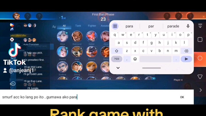 #MLBBLETSRANKUP