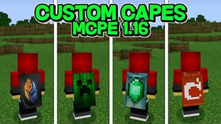 CARA MENDAPATKAN CUSTOM CAPES DI MCPE 1.16+