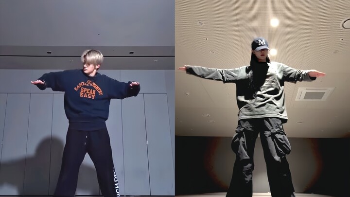 【ฮันจีฮุน × คิมจูอึน】ท่าเต้นคาพ็อตจากเพลง "sit back and watch" โดยเมมเบอร์ที่เป็นหัวหน้าท่าเต้นของวง