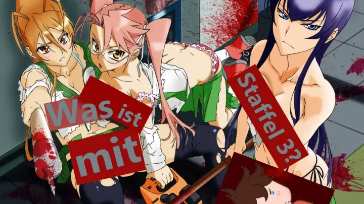 Highschool of the Dead ist definitiv Tot | Was ist mit Highschool of the Dead Staffel 2?