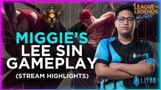 Wild Rift: Lee Sin in Gold Pro Play | Miggie | Liyab Esports