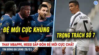 TIN BÓNG ĐÁ 28/1| Messi sắp đón đệ mới cực khủng, Vlahovic gánh trọng trách của CR7 ở Juve