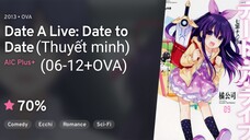 Date A Live ss1 tập 06-12+OVA thuyết minh