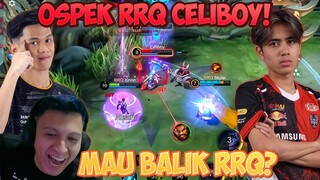 APAKAH CELIBOY AKAN BALIK KE RRQ ? OSPEK DULU BARENG RRQ SKYLAR !!