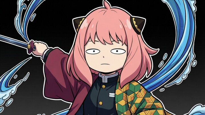 Anya × Demon Slayer