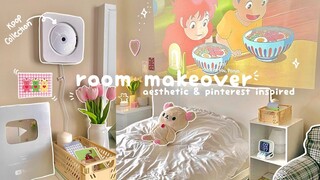 EXTREME room transformation+ tour💌: Pinterest minimalistic inspired, cozy room