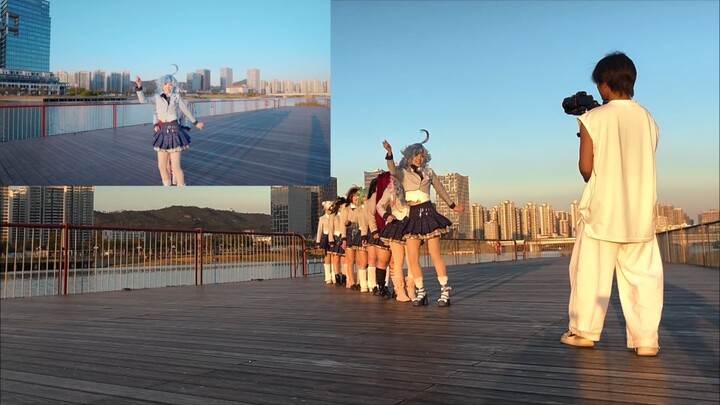 Pengambilan gambar tarian ini benar-benar keren banget!