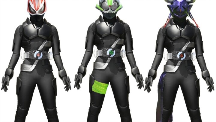 (All members changed their gender?) When the Polar Fox male knight helmet is matched with a female b